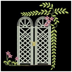 Enchanted Garden machine embroidery designs