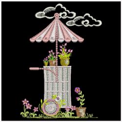 Enchanted Garden 04 machine embroidery designs