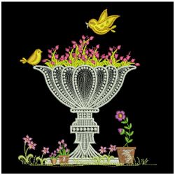 Enchanted Garden 06 machine embroidery designs