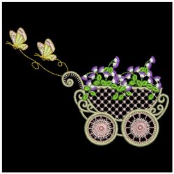 Enchanted Garden 08 machine embroidery designs