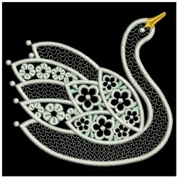 Elegant Swans 2(Md) machine embroidery designs