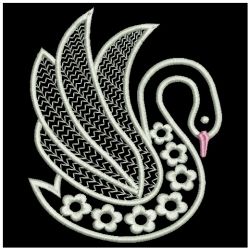 Elegant Swans 2 02(Lg) machine embroidery designs