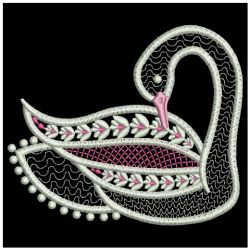 Elegant Swans 2 09(Sm) machine embroidery designs
