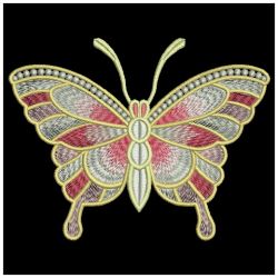 Fantasy Butterflies 6 04(Md) machine embroidery designs