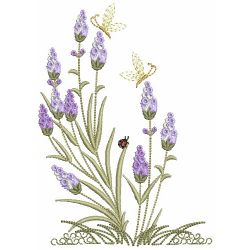 Lavender Delight 04(Lg) machine embroidery designs