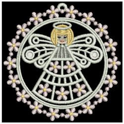 FSL Flower Angels 08 machine embroidery designs