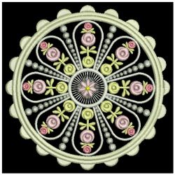 Heirloom Floral Circles 02(Sm) machine embroidery designs