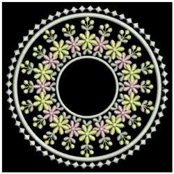 Heirloom Floral Circles 04(Lg) machine embroidery designs