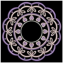 Heirloom Floral Circles 09(Md) machine embroidery designs