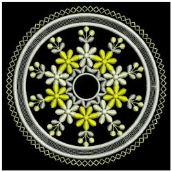 Heirloom Floral Circles 10(Lg)