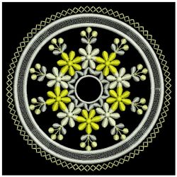 Heirloom Floral Circles 10(Lg) machine embroidery designs