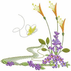 Garden Delight 05(Lg) machine embroidery designs