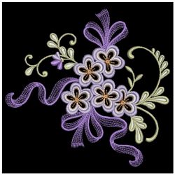 Floral with Bows 2 09(Sm) machine embroidery designs