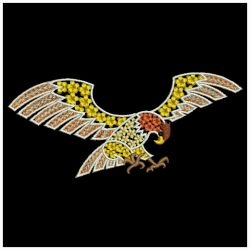 Fantasy Eagles 01(Md) machine embroidery designs