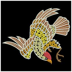 Fantasy Eagles 04(Md) machine embroidery designs