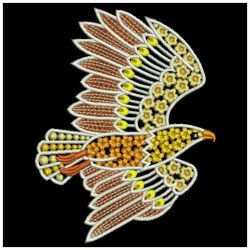 Fantasy Eagles 07(Md) machine embroidery designs