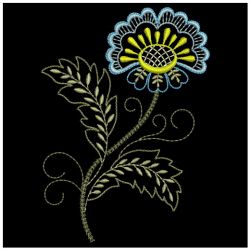 Jacobean Florals 7 02(Md) machine embroidery designs