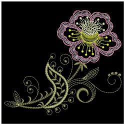 Jacobean Florals 7 03(Md) machine embroidery designs