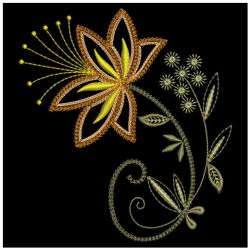 Jacobean Florals 7 04(Lg) machine embroidery designs