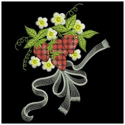 Strawberry Delight 02(Sm) machine embroidery designs