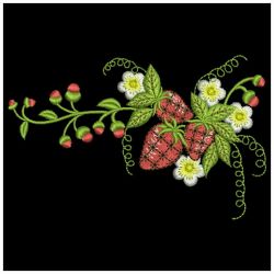 Strawberry Delight 09(Sm) machine embroidery designs