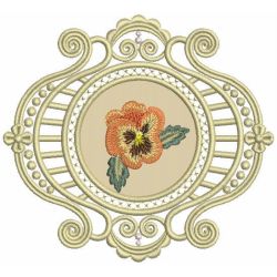 Pansy Delight 08 machine embroidery designs