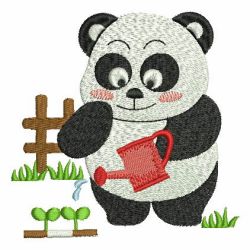 Pandas machine embroidery designs
