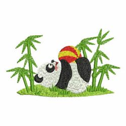 Pandas 10 machine embroidery designs