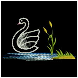 Elegant Swans 3 02(Sm) machine embroidery designs