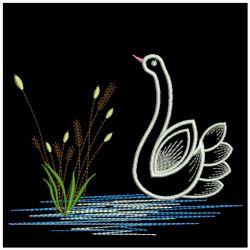 Elegant Swans 3 04(Sm) machine embroidery designs