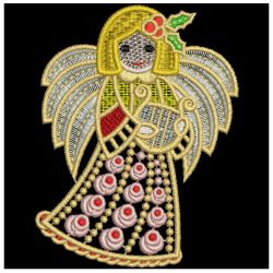FSL Christmas Angels 02 machine embroidery designs
