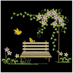 Enchanted Garden 3 10 machine embroidery designs