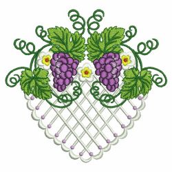 Grapes Delight 03(Md) machine embroidery designs