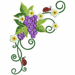 Grapes Delight 05(Sm) machine embroidery designs