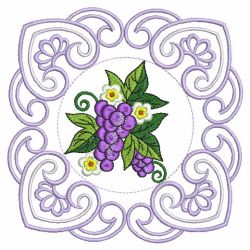 Grapes Delight 06(Md) machine embroidery designs