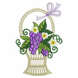 Grapes Delight 07(Md) machine embroidery designs