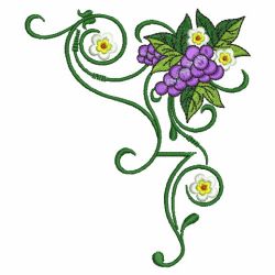 Grapes Delight 09(Sm) machine embroidery designs