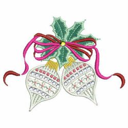 Crystal Christmas Bells 08 machine embroidery designs