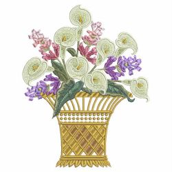 Calla Lillies 01 machine embroidery designs