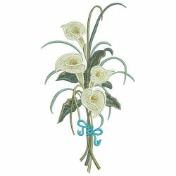 Calla Lillies 02 machine embroidery designs