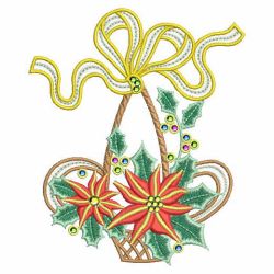 Crystal Christmas Decorations 02 machine embroidery designs