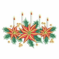 Crystal Christmas Decorations 05 machine embroidery designs