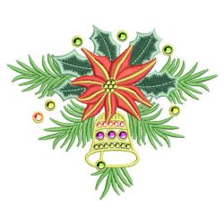 Crystal Christmas Decorations 09 machine embroidery designs