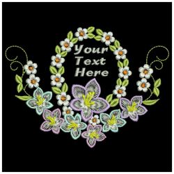 Decorative Lilies 10(Sm) machine embroidery designs