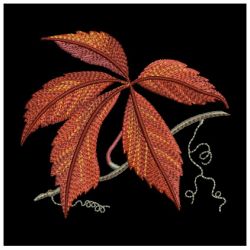 Autumn Leaves 02 machine embroidery designs