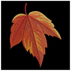 Autumn Leaves 07 machine embroidery designs
