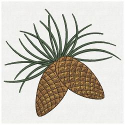 Pine Cones 06(Lg) machine embroidery designs