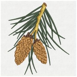 Pine Cones 07(Md) machine embroidery designs