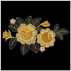 Yellow Roses 01(Lg) machine embroidery designs