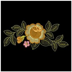 Yellow Roses 02(Sm) machine embroidery designs